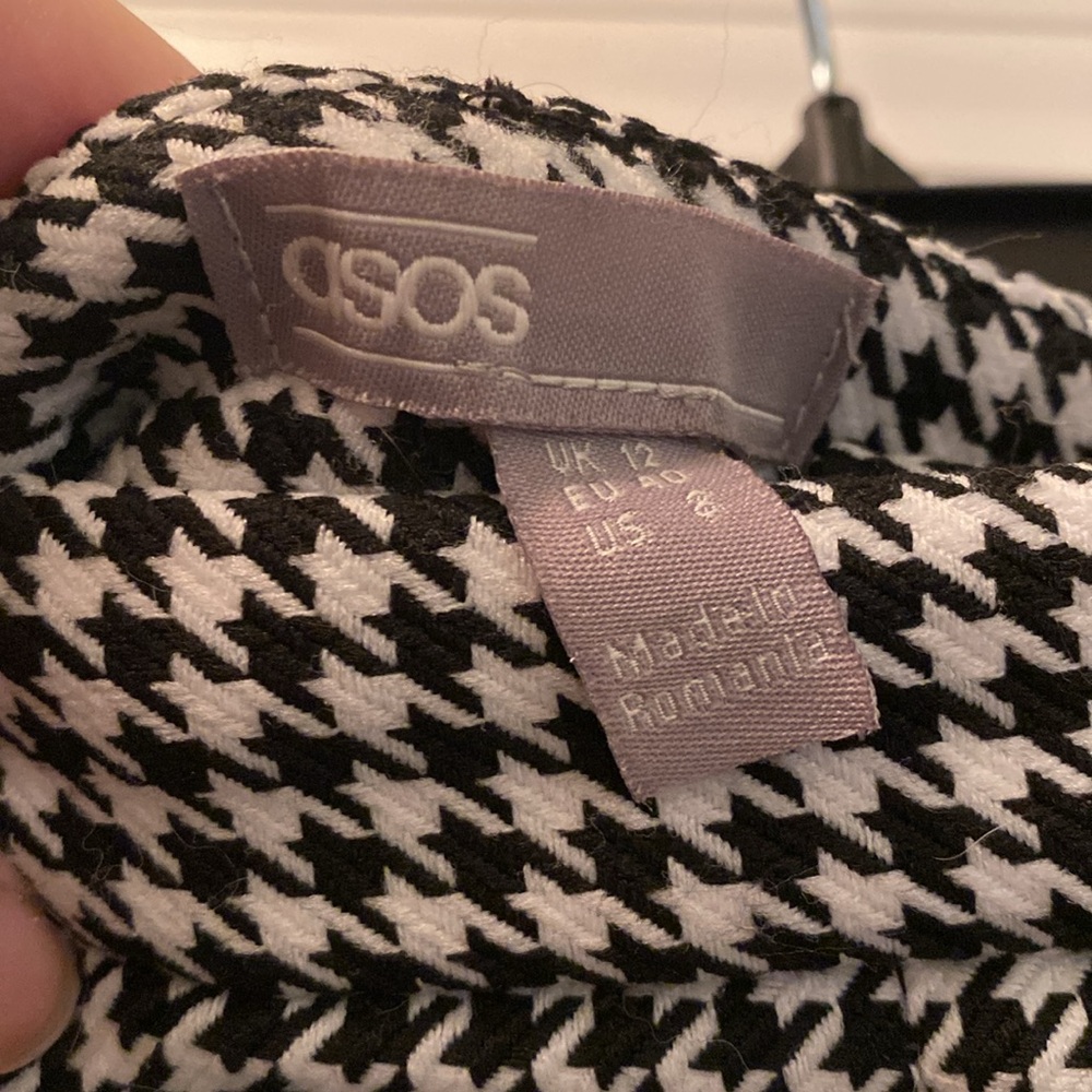 ASOS Houndstooth Pants - Picture 3 of 3